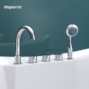 <span class=keywords><strong>Baignoire</strong></span> autoportante Doporro Allemagne pour adulte, usage domestique, <span class=keywords><strong>baignoire</strong></span> double, hôtel, maison d'hôtes, avec jupe complète et robinet, longueur 1,8 m - Product Image 4