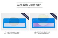 Twooo T1475 nouvelle arrivée carré surdimensionné métal ressort charnière Anti bleu lunettes