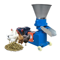 Mesin Pembuat Pelet Pakan Listrik Efisiensi Tinggi untuk Peternakan Kecil dan Menengah, Pengolah Pakan Ternak Unggas dan Hewan Ternak untuk Produksi Pakan Mandiri