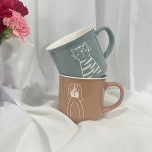 Tasses à café, thé et eau en céramique et porcelaine de haute qualité, fabriquées sur mesure, cadeaux d'affaires en gros de Chine, réutilisables, adaptées au micro-ondes et conformes aux normes alimentaires - Product Image 5