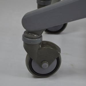 JS-FL -80 प्रशंसक या केले आकार सुपरमार्केट पूरे प्लास्टिक ट्राली - Product Image 5