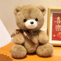 Ours en peluche super doux en gros avec rembourrage en coton PP, cadeaux personnalisables pour enfants