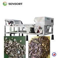 Trieur optique de couleurs motorisé à haut rendement et haute productivité pour la séparation de l'aluminium, du cuivre et du laiton