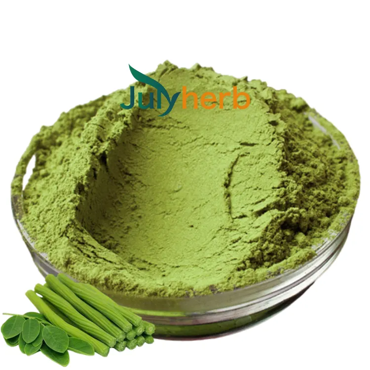 Julyherb số lượng lớn chất lượng tốt giá nhượng bộ hữu cơ Moringa lá chiết xuất bột