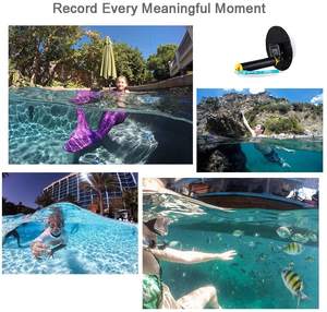 Boîtier étanche d'objectif de caméra de port de dôme de plongée sous-marine pour <span class=keywords><strong>Gopro</strong></span> <span class=keywords><strong>Hero</strong></span> 9 - Product Image 6