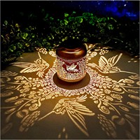 Lampe de Cour Solaire Personnalisée OEM Durable, Étanche IP65 en Fer Creux, Projecteur LED pour Jardin et Villa
