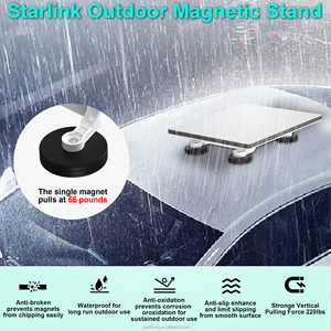 Soporte Magnético para Coche para Starlink Mini Dish, Kit <span class=keywords><strong>de</strong></span> Montaje Magnético Plano para Starlink Mini, Soporte Magnético para RVs - Product Image 6