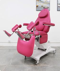 Fauteuil d'examen gynécologique électrique EU-HC610, nouveau modèle, 3 moteurs, pour examen et traitement gynécologiques. - Product Image 5