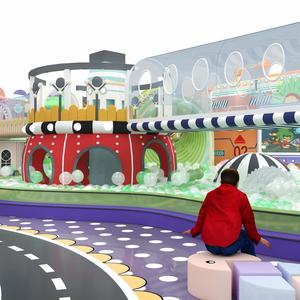 Parque temático para niños, parque infantil interior comercial, equipo de patio interior <span class=keywords><strong>casero</strong></span> con <span class=keywords><strong>PISCINA</strong></span> DE BOLAS deslizante - Product Image 3