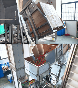 Focus Machinery Cart <strong>Unloader</strong> With Bucket Elevator Feeding System Tipper Lift Machine - Product Image 3