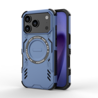 Étui de protection antichoc rigide pour iPhone 18 Pro Max, 18 Pro/17 Air/Pro/17 avec béquille rotative à 360°