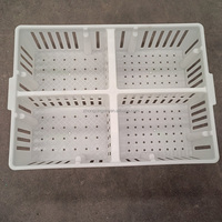 690*490*160mm boîte de transport de poussins en plastique caisse de transport de poussins en plastique panier de bébé de poussins de Transport en plastique