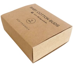 Coton-tiges biodégradables jetables en forme de <span class=keywords><strong>gourde</strong></span>, grand format, pour le nettoyage du visage des nourrissons et des enfants, paquet de 50 - Product Image 4
