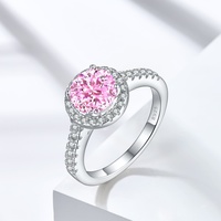 Bagues de Fiançailles et de Mariage pour Femme en Argent Sterling 925 Personnalisées, Luxe Délicat, Serties de Zircone Cubique 3A, Plaqué Rhodium, Idéales pour les Fêtes