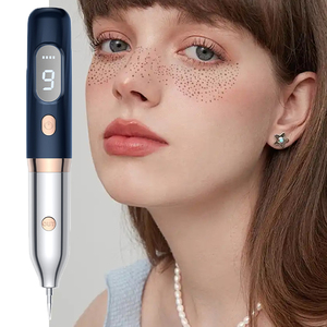 Stylo réparateur de taches cutanées, éliminateur de taches brunes, de taches de rousseur, de tatouages, de verrues, de grains de beauté, outil d'élimination des grains de beauté, écran LCD 9 niveaux, stylo effaceur de grains de beauté rapide - Product Image 1