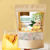 Sachets de thé au gingembre naturel de qualité supérieure en gros – Réchauffe l'estomac et dissipe le froid – Tisane saine pour le bien-être quotidien