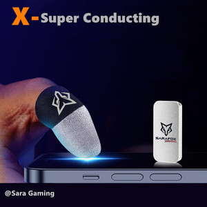 Sarafox Wasp trò chơi điều khiển Sweatproof ngón tay cho điện thoại chơi game màn hình cảm ứng chuyên nghiệp ngón tay ngón tay chơi game tay áo - Product Image 5