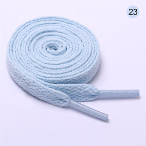 Lacets plats colorés pour chaussures de sport, 8mm, vente en gros - Product Image 6