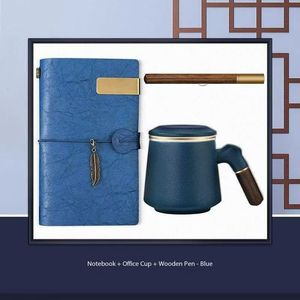 Artículos en Oferta 2025, Gadgets Tecnológicos, Regalos, Set de Regalo de Cuaderno y Bolígrafo de Oficina, Bolígrafo Personalizado con Bloc de Notas, Metálico Moderno - Product Image 5