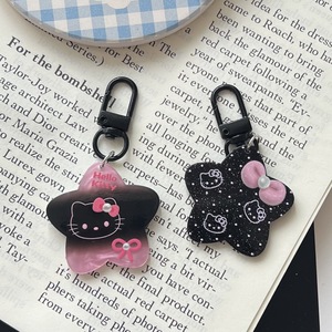 Portachiavi in Acrilico Leggero con Fibbia Colorata I66, Cuore Rosa, Stella a Cinque Punte, Hello Kitty, Ciondolo per Borsa, Regalo per Coppie - Product Image 3