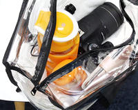 Sac de Douche Transparent en PVC Imperméable Personnalisé pour Stade, Sac de Natation pour Enfants, Sac de Rangement Transparent en Plastique pour Maquillage et Salle de Bain
