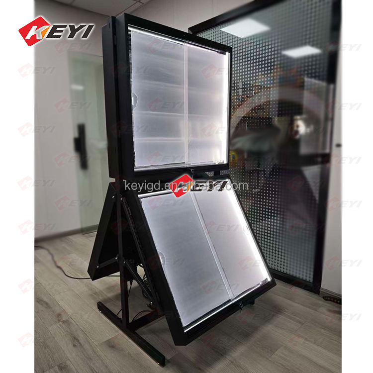 Affichage double face avec LED