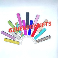 2024 Bracelet porte-clés en cuir PU effet diamant, bracelets scintillants, bracelet porte-clés en strass, lanière de poignet porte-clés
