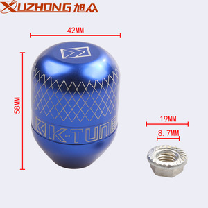 หัวเกียร์อลูมิเนียมสีทองสำหรับรถเกียร์ธรรมดา - Product Image 4