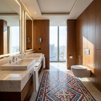 Meubles d'hôtel professionnels pour villas, ensemble de chambre d'hôtel pour projets de développement de luxe et immobilier haut de gamme