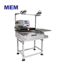 Máquina de prensado en caliente por sublimación semiautomática neumática de placas duales con control de temperatura de alta calidad,
