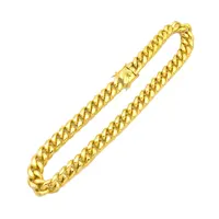 Kunden spezifische Namens kette Edelstahl Gold platte hochwertige Männer Punk Schmuck Halskette
