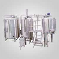 Équipement de brassage de bière pour microbrasserie 500L 600L 800L, cuve de fermentation en acier inoxydable pour bar, restaurant, brasserie