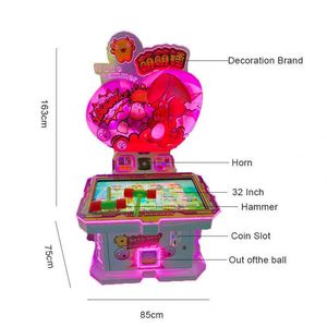 Machine de jeu d'arcade automatique pour enfants avec écran haute définition, construction métallique, langue anglaise, garantie 1 an - Product Image 3