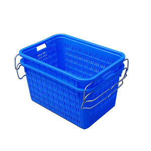 Multi-purpose cajas de plastico plastic stackable crates with handles