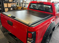 Couverture de benne de camionnette en aluminium de qualité, coulissante et rétractable, à commande manuelle, pour Isuzu Dmax, accessoires
