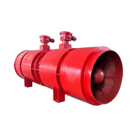 YBT/FBY/FBD/FBCDZ/T35 Serie Elektrische Explosionsgeschützte Axialventilatoren für den Kohlebergbau mit Gusseisenflügeln, OEM/ODM Anpassung Möglich