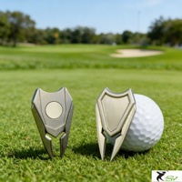 Outil de réparation de divots de golf personnalisé le plus vendu avec marqueur – Vente en gros directe usine, accessoires de haute qualité, approvisionnement en vrac