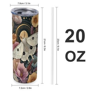 Stainless Steel Tumbler 20oz Vacuum Insulated Custom Design For <b>Coffee</b> And Tea - Product Image 1
