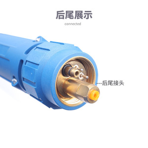 เคมปี PTM42W ฝาครอบป้องกันปืนเชื่อมแบบระบายความร้อนด้วยน้ำ, หัวฉีดนำไฟฟ้า, แกนเชื่อมต่อ, ตัวเปลี่ยนทิศทาง, หัวฉีด และทองแดง - Product Image 2