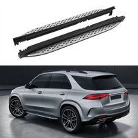 Estribos de Aluminio para Mercedes-Benz GLE 350 450 2015-2026, Diseño OE, Antideslizantes