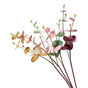 Plante artificielle feuille d'eucalyptus Meng Jie, 30cm-100cm, en plastique, pour décoration intérieure, arrangement floral, feuilles vertes - Product Image 5