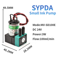 Pompe à diaphragme SYPDA MV-SD100E 3W 24V DC pour imprimante jet d'encre grand format, nouvelle pompe à encre liquide pour machine d'impression, pièces et matériaux
