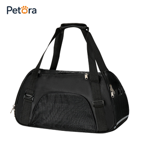 Transportadora de Mascotas Petora, Resistente, de Lados Blandos, Aprobada por Aerolíneas, Lavable, Ventilada, de Malla, para Viajes de Gatos y Perros en Cabina de <span class=keywords><strong>Avión</strong></span> - Product Image 6