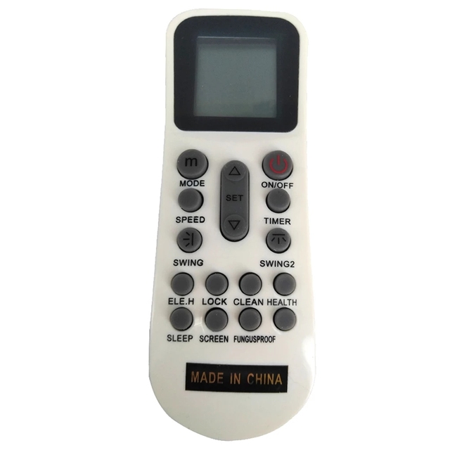 New Replacement YKR-K / 204e Ac a / c Remote Controller for Aux air Conditioning Remote Control Yk-k / 002e Ykr-k / 001e