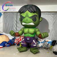 Décoration de vacances Gonflable Cartoon Charater Modèle Vert Gonflable Cartoon Man