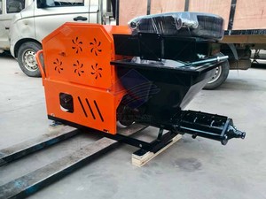 Bomba pulverizadora de hormigón eléctrica portátil de bajo consumo, la más vendida al por mayor, con una productividad de 3-6 m³/h para la construcción de carreteras - Product Image 2