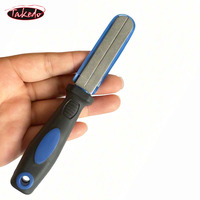 TAKEDO 150MM 40G Affûteur de hameçons diamanté, outil de ponçage pour accessoires de pêche, lime à hameçons double taille