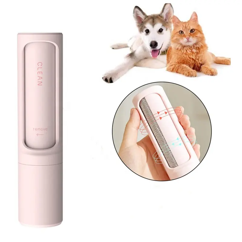 High Quality Mini Eco-Friendly Pet Hair Removal Brush Washable Cat Dog Plush Cleaning Tool Clothes Sofa