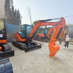 Prix bas 95% nouvelle machine de construction d'occasion utilisée Hitachi Zaxis 55 Japon d'occasion 5.5 tonnes Hitachi Zx55usr Mini pelle à vendre - Product Image 2