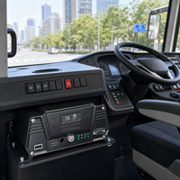 Caméra DVR pour camion en gros d'usine, système de caméra 360° à vue panoramique 8 canaux avec GPS 3D, ADAS, DMS et 4G pour bus, autocars et camions